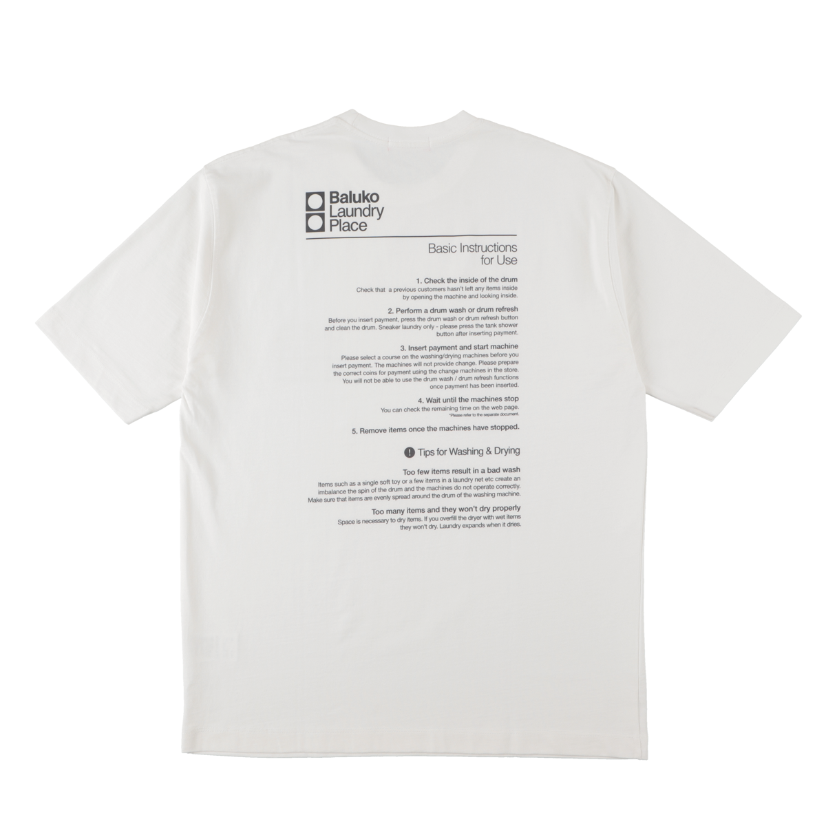 BLP × MAISON SPECIAL|TEEシャツ:ランドリー